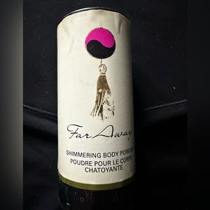 Far Away Avon Vintage Shimmering Body Powder New Discontinued Line
